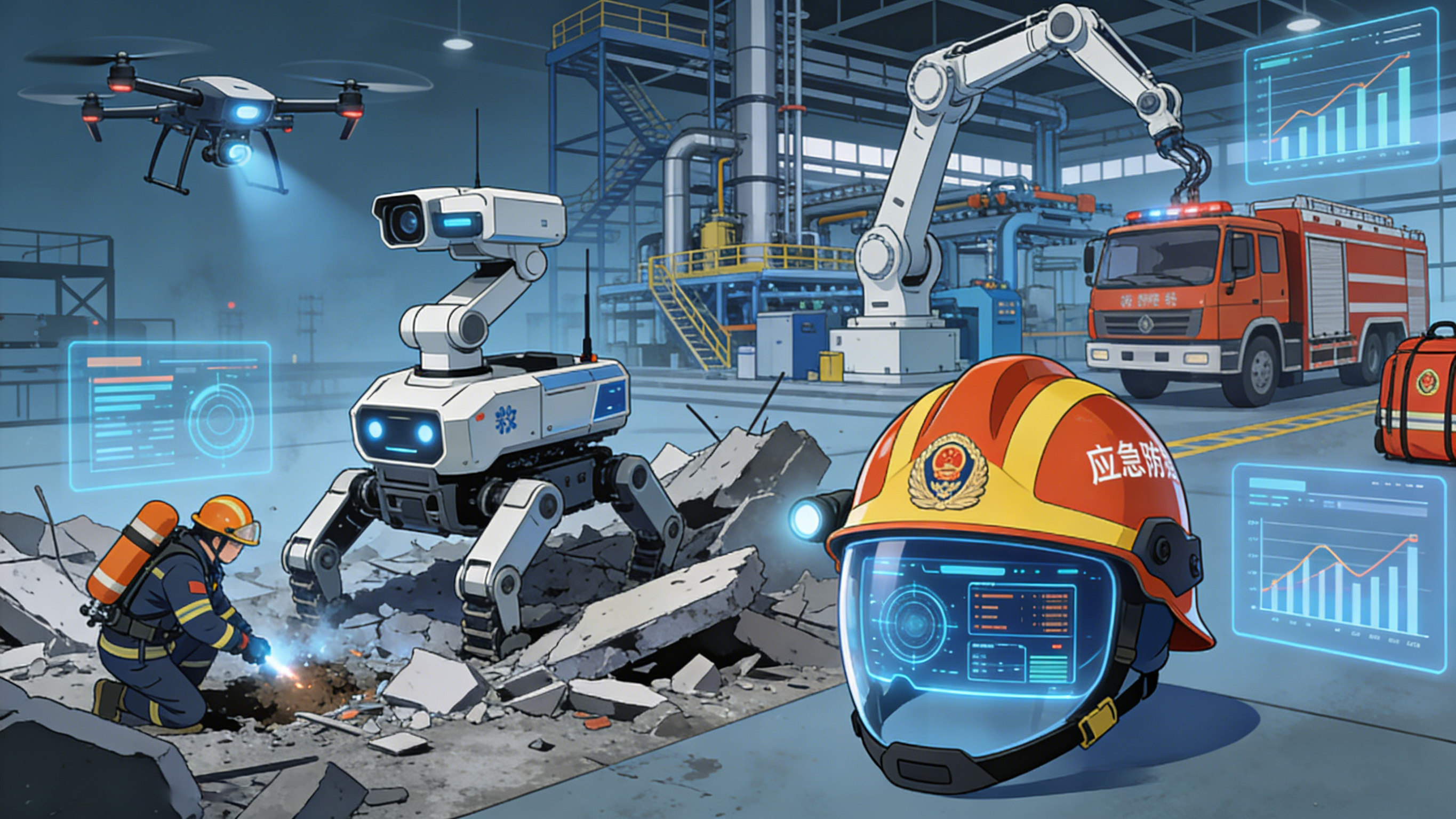 全文│《應(yīng)急管理部 工業(yè)和信息化部關(guān)于加快應(yīng)急管理裝備創(chuàng)新發(fā)展的指導(dǎo)意見》